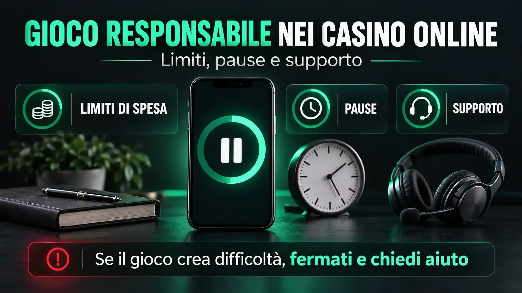 Gioco responsabile: strumenti di tutela sui siti esteri e supporto in Italia